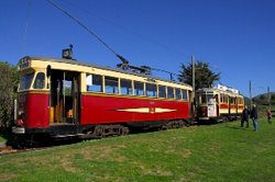 Straßenbahn im Queen Elizabeth Park